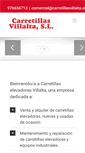Mobile Screenshot of carretillasvillalta.es